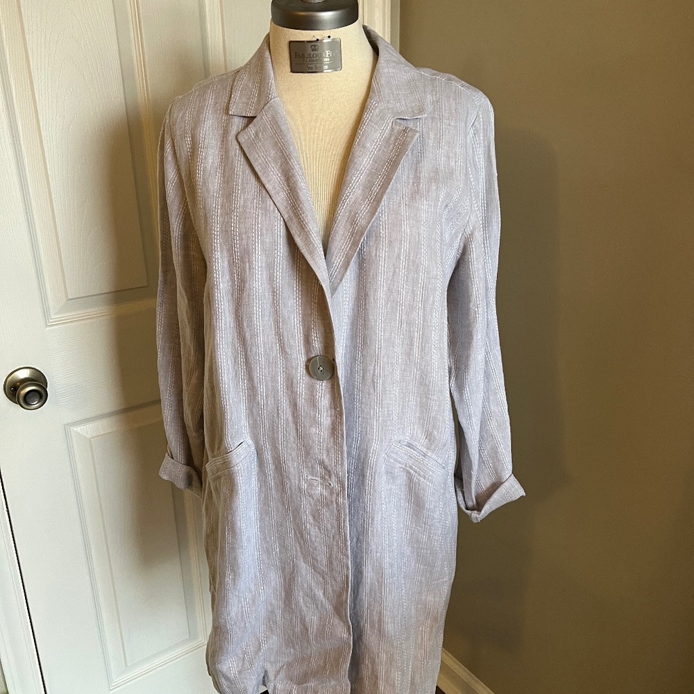 Linen duster